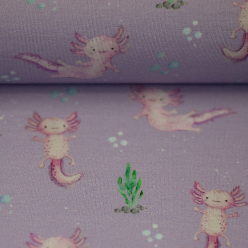 Jersey - Pond Life - by Christiane Zielinski -  Axolotl